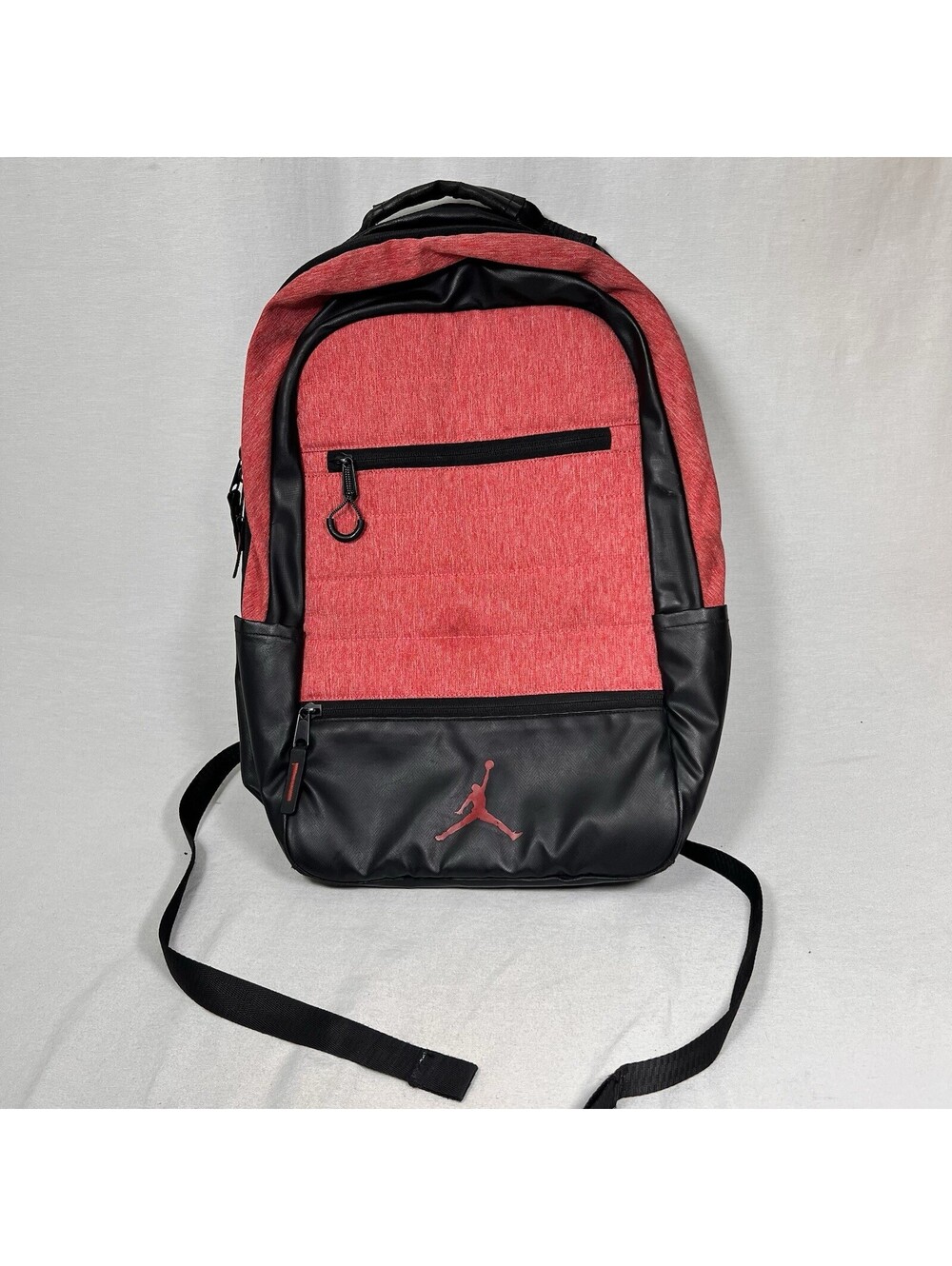 Nike Air Jordan 9A1944-R79 Airborne Laptop Backpack Gym Red Black -Used (flaws)